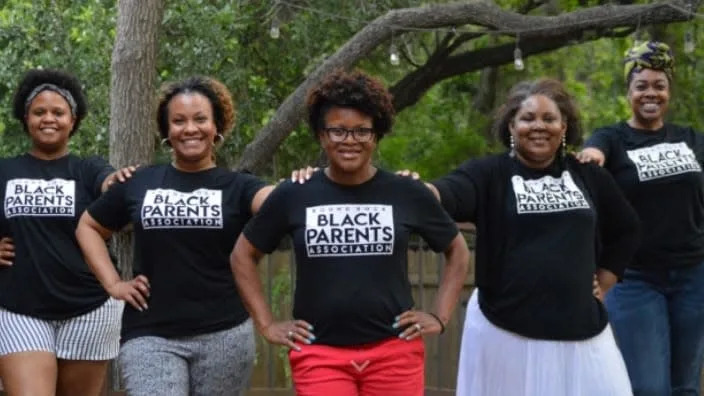 The Round Rock Black Parents Association, this group of Black mothers in one Texas school district, is pushing back against its attempts to eliminate Black history teachings. (Photo: Screenshot/www.roundrockblackparents.org)
